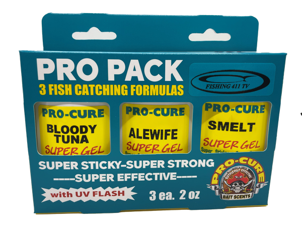 3 PACK FISHING 411 SALMON PRO PACK