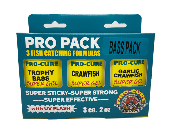 3 PACK BASS PRO PACK