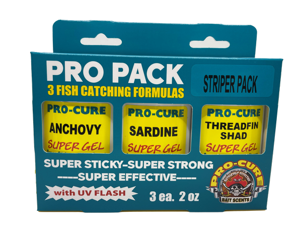 3 PACK STRIPER PRO PACK